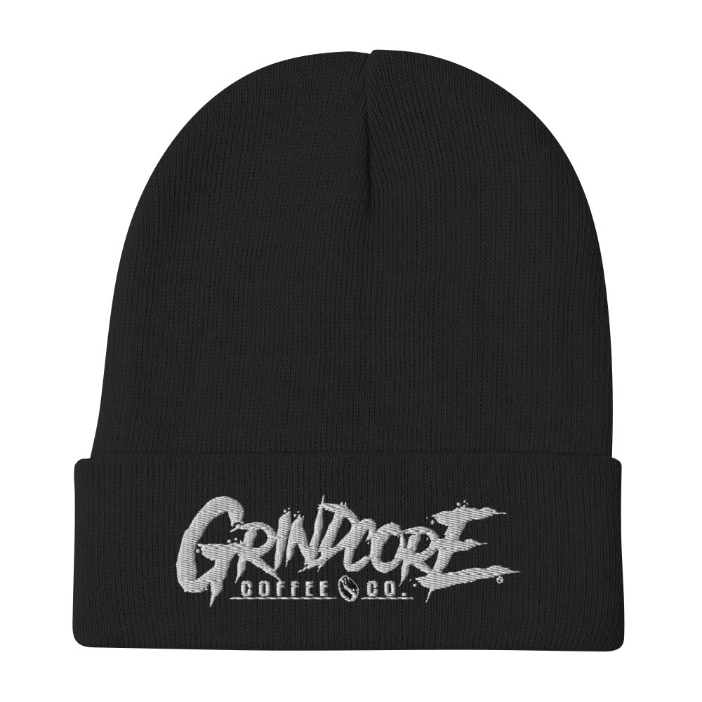 Grindcore Coffee Co Logo Embroidered Beanie – Grindcore Coffee Co.