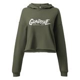Grindcore Coffee Co Logo Women's Crop Hoodie