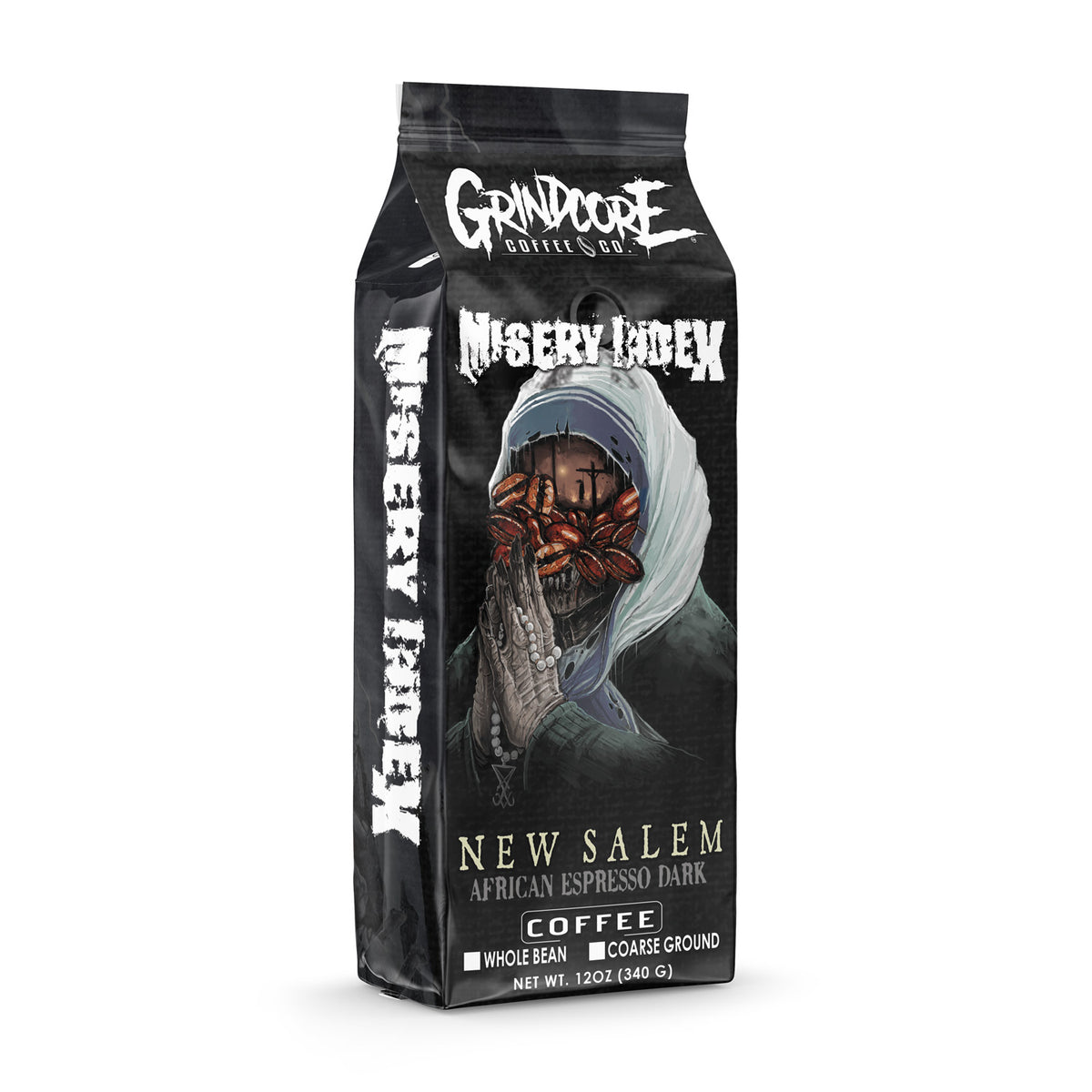 Misery Index African Espresso │12oz/340g – Grindcore Coffee Co.